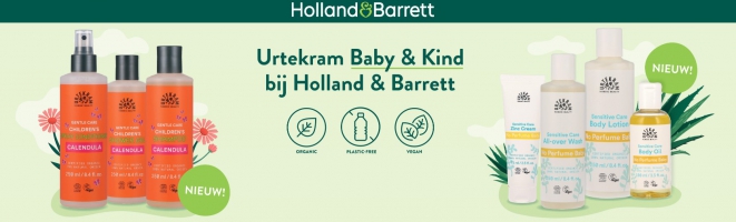 Ontdek Urtekram: natuurlijke verzorgingsproducten voor baby en kind bij Holland & Barrett